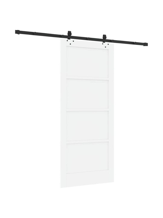 Liugukse komplekt manuaalne valge ja must 86 x 198.5 cm