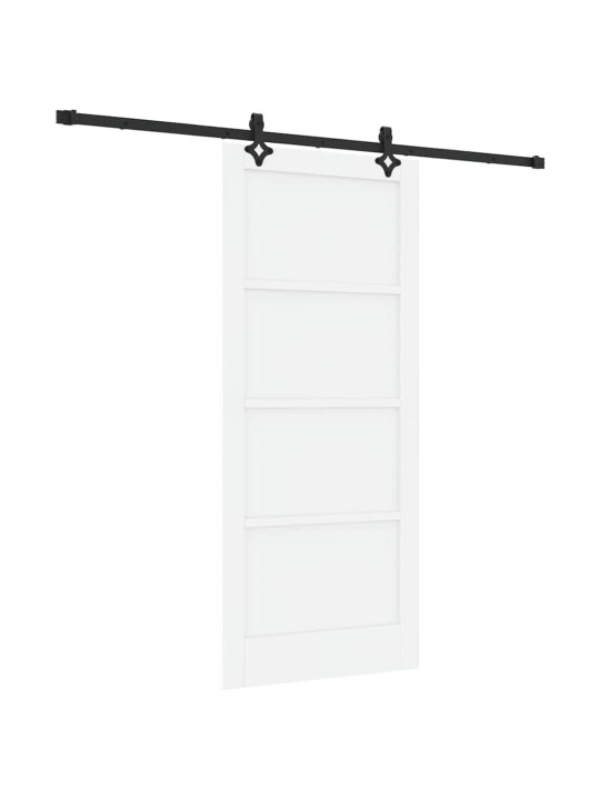Liugukse komplekt manuaalne valge ja must 86 x 198.5 cm