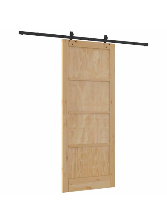 Liugukse komplekt manuaalne naturaalne ja must 86 x 211 cm