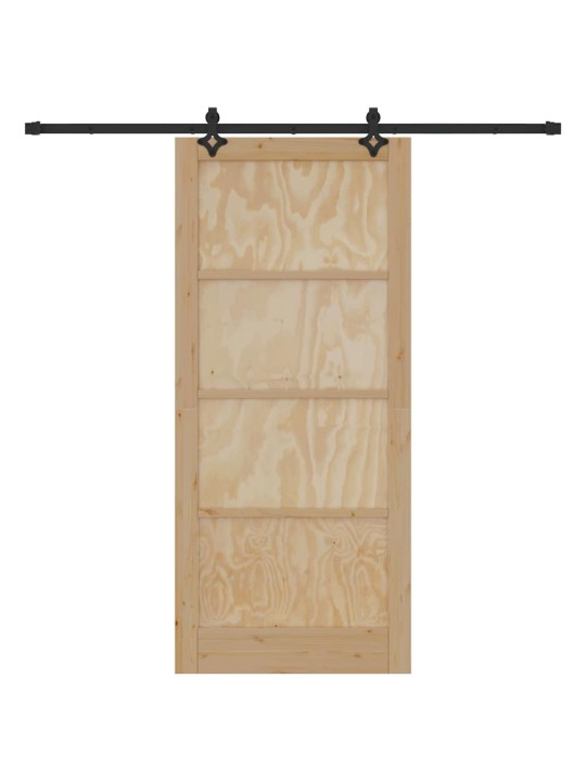Liugukse komplekt manuaalne naturaalne ja must 93 x 211 cm
