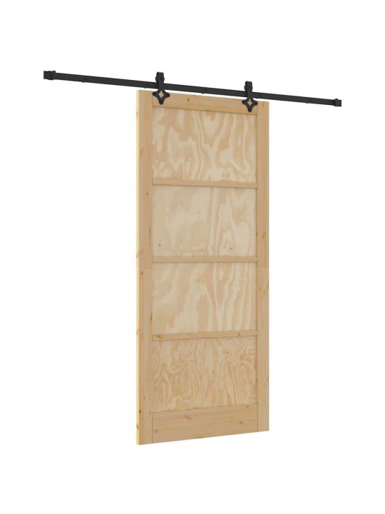 Liugukse komplekt manuaalne naturaalne ja must 93 x 211 cm