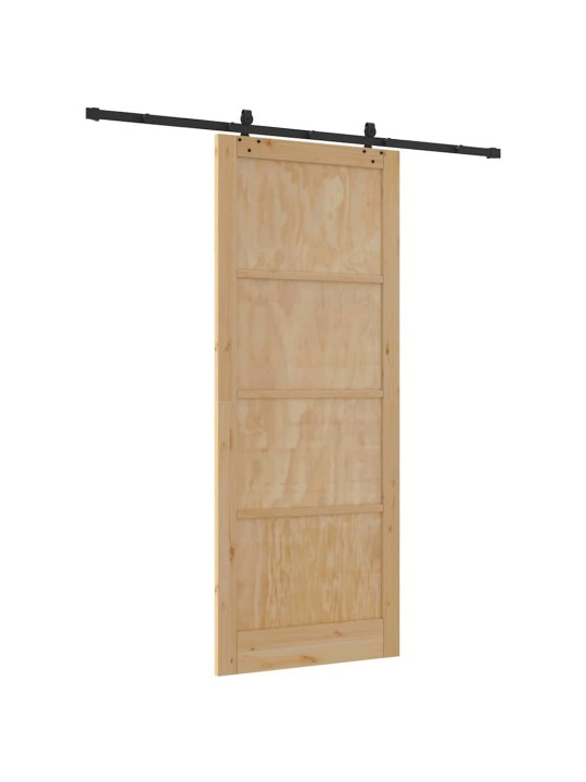 Liugukse komplekt manuaalne naturaalne ja must 93 x 232 cm