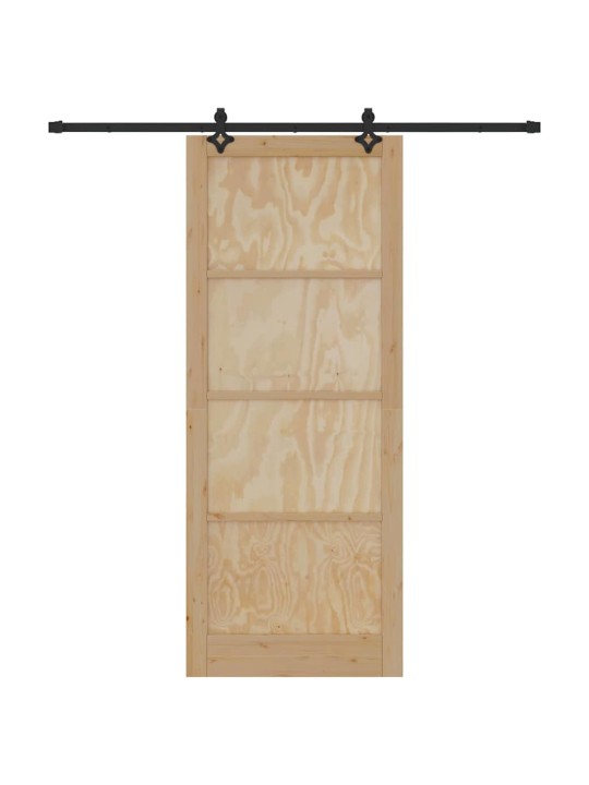 Liugukse komplekt manuaalne naturaalne ja must 93 x 232 cm