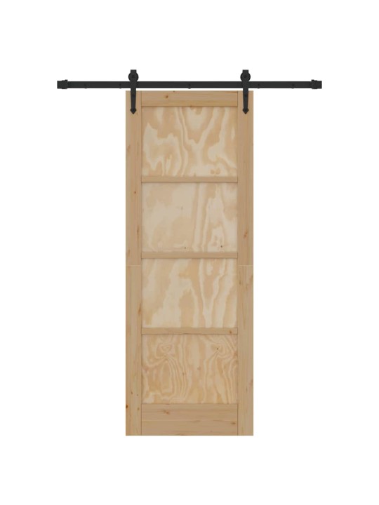 Liuguks pruun 73.5 x 198.5 cm männipuit
