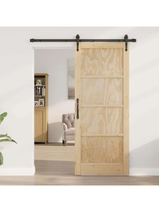 Liuguks pruun 83 x 202 cm männipuit