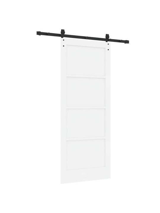 Liuguks valge 83 x 202 cm männipuit