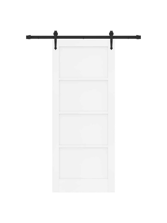 Liuguks valge 83 x 202 cm männipuit