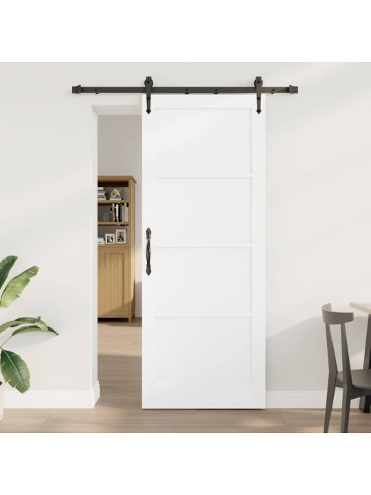 Liuguks valge 83 x 211 cm männipuit