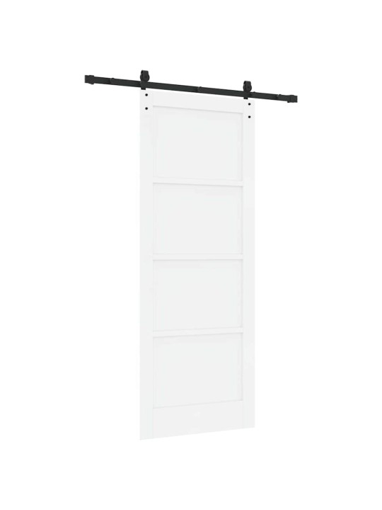 Liuguks valge 83 x 211 cm männipuit