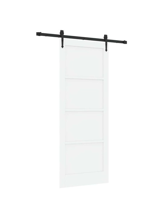 Liuguks valge 83 x 211 cm männipuit
