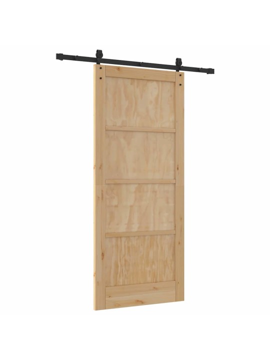 Liuguks pruun 86 x 198.5 cm männipuit