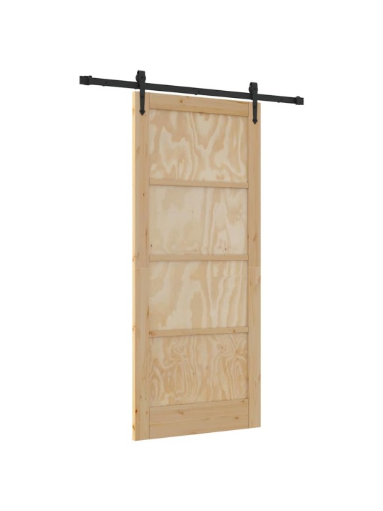 Liuguks pruun 86 x 198.5 cm männipuit
