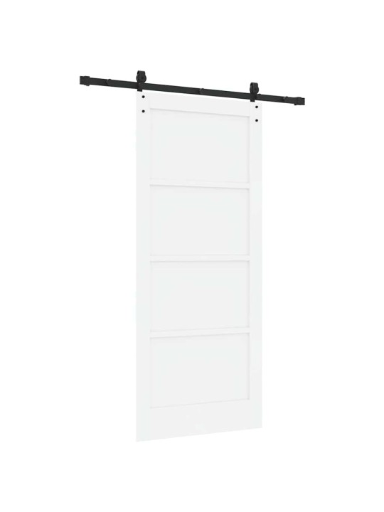 Liuguks valge 86 x 198.5 cm männipuit