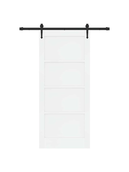 Liuguks valge 86 x 198.5 cm männipuit