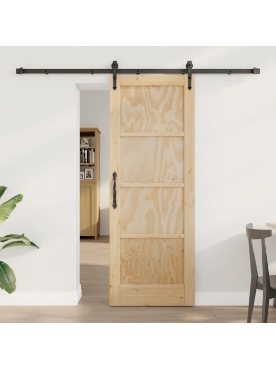 Liuguks pruun 73.5 x 198.5 cm männipuit