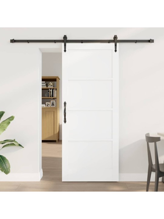 Liuguks valge 83 x 202 cm männipuit
