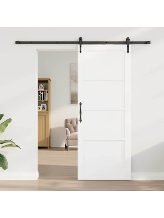 Liuguks valge 83 x 211 cm männipuit