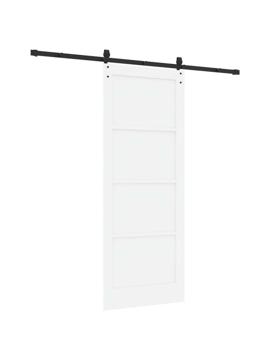 Liuguks valge 83 x 211 cm männipuit