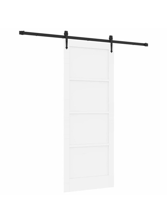 Liuguks valge 83 x 211 cm männipuit