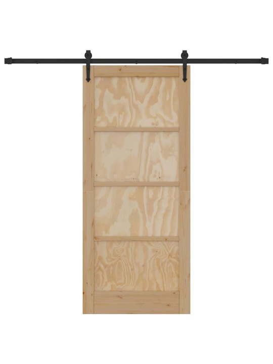 Liuguks pruun 86 x 198.5 cm männipuit