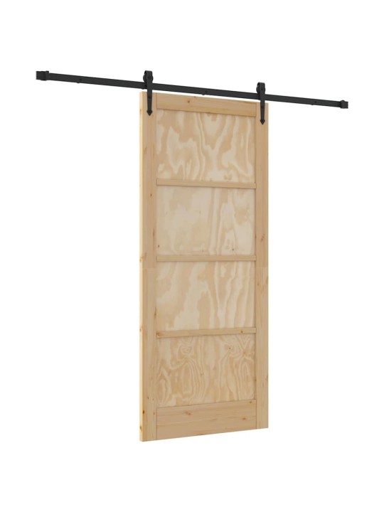 Liuguks pruun 86 x 198.5 cm männipuit