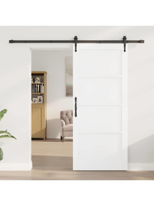 Liuguks valge 86 x 198.5 cm männipuit
