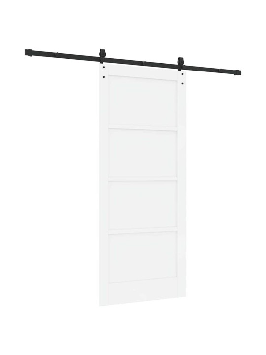 Liuguks valge 86 x 198.5 cm männipuit