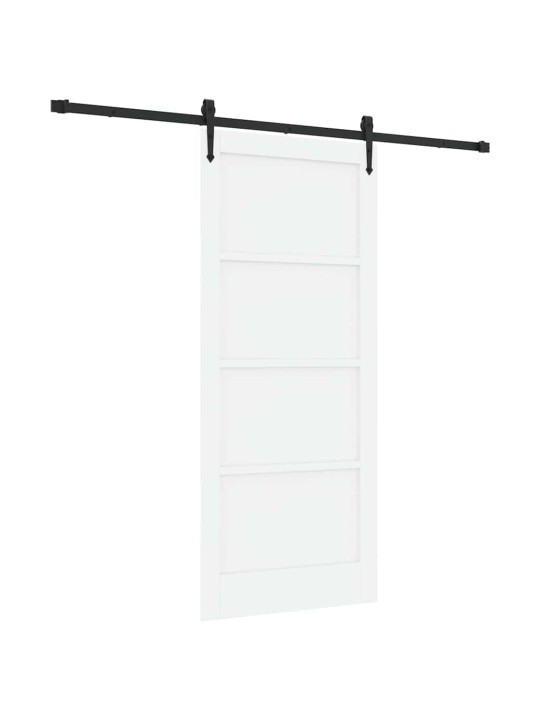 Liuguks valge 86 x 198.5 cm männipuit