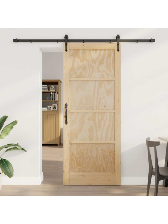 Liuguks pruun 86 x 211 cm männipuit