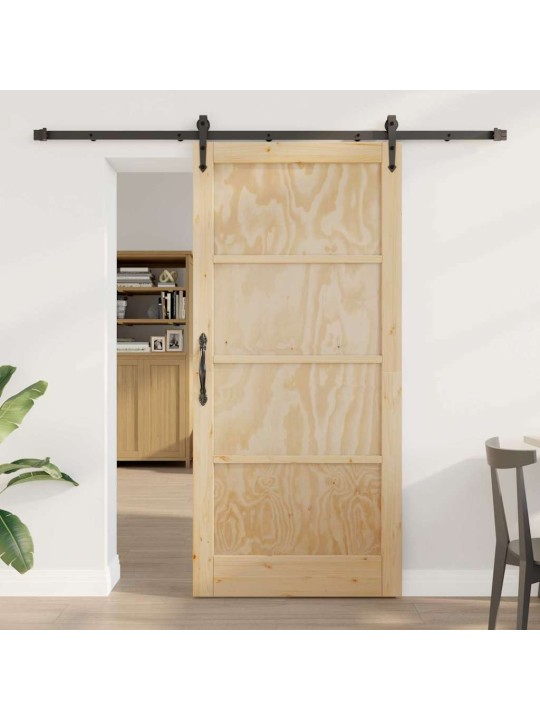Liuguks pruun 93 x 202 cm männipuit