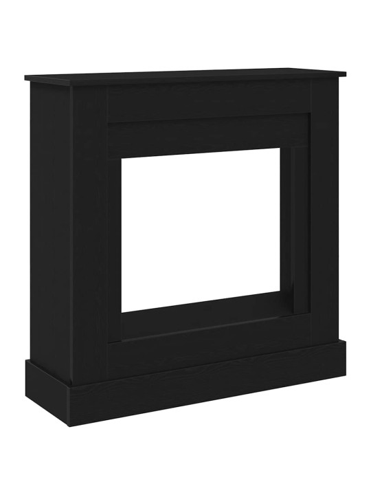 KAMINAÜMBRUS MUST TAMM 90X30X90 CM ENGINEERED WOOD