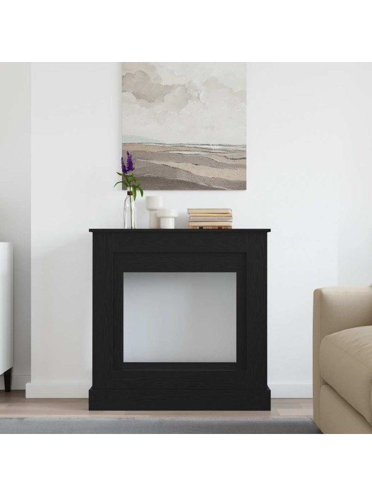 KAMINAÜMBRUS MUST TAMM 90X30X90 CM ENGINEERED WOOD