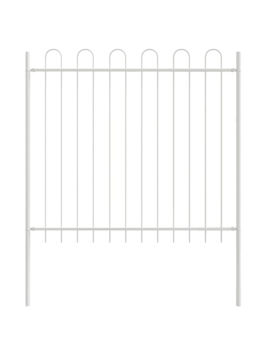 aiapaneel valge 3.4 x 1.5 m pulbervärvitud teras