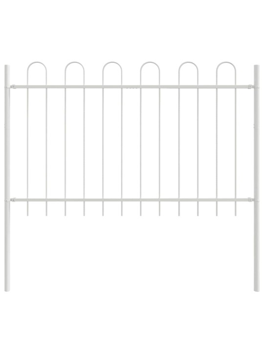 aiapaneel valge 13.6 x 1.2 m pulbervärvitud teras