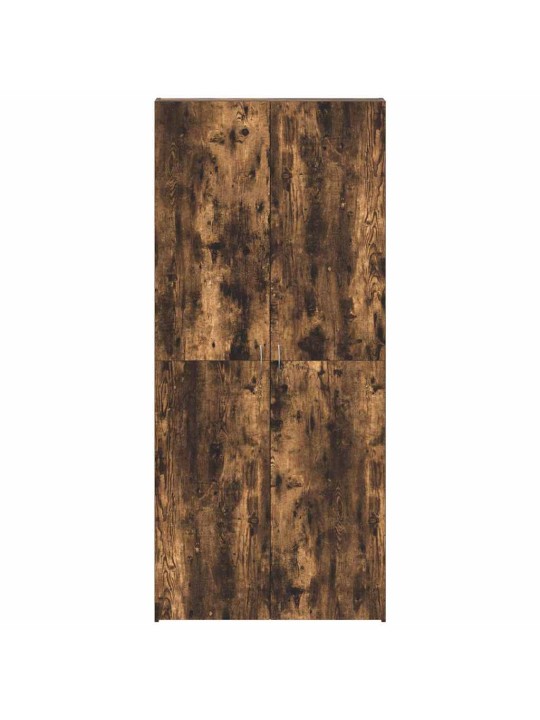 Kinga kapp riiuliga mitmevärviline 80 x 35.5 x 180 cm tehispuit