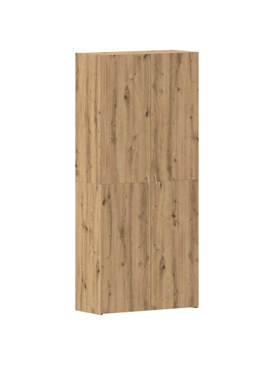 Kinga kapp riiuliga uksega pruun 80 x 35.5 x 180 cm tehispuit