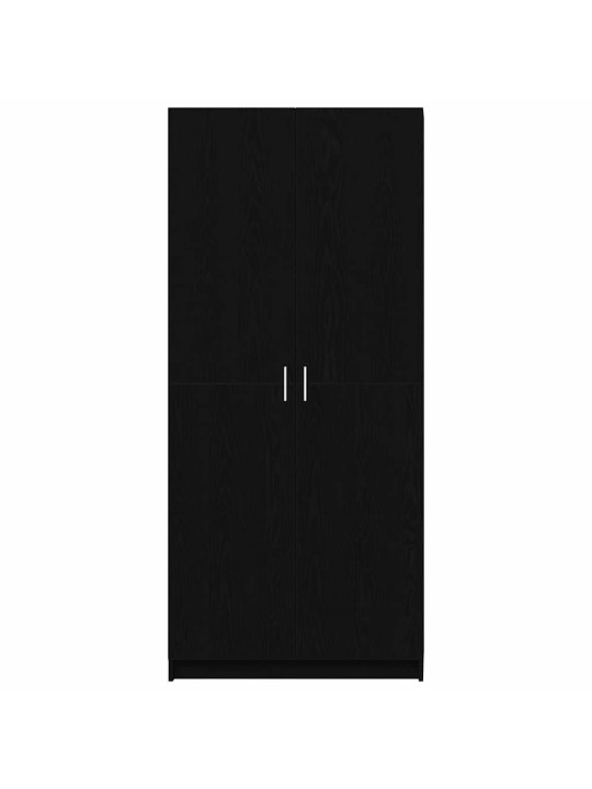 Kapp must raudne 80x51x180 cm tehispuit