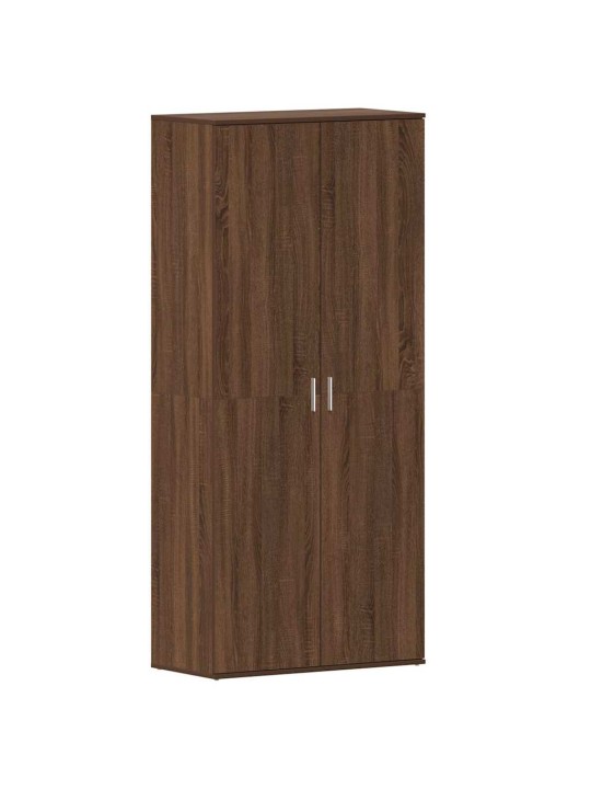 Kinga kapp uksega pruun 80 x 39 x 180 cm tehispuit