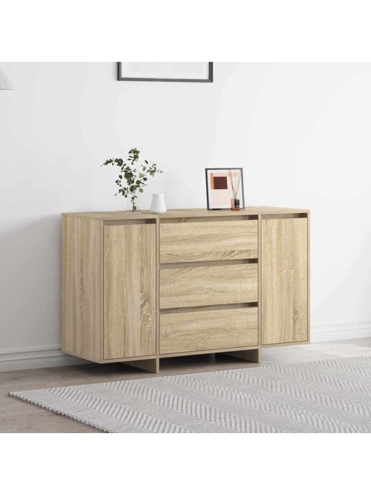 Kõide sahtliga sonoma tamm 120 x 41 x 75 cm tehispuit