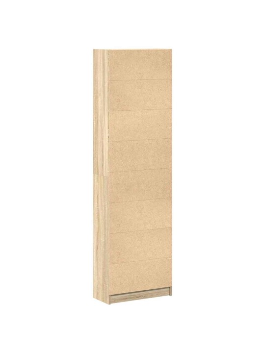 Garderoobikapp riiuliga sonoma tamm 55 x 25 x 189 cm tehispuit