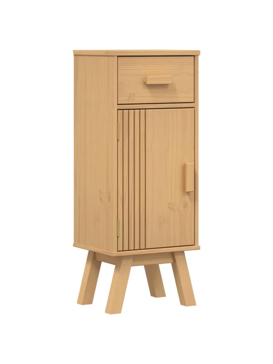 Vannitoa mööblikomplekt sahtliga 3 tk pruun 114 x 43 x 73.5 cm