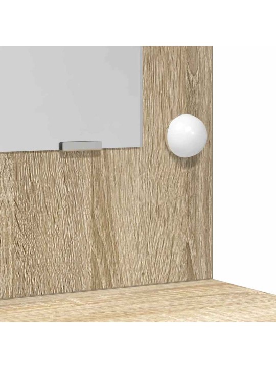 Tualettlaud sahtliga 2 tk pruun 40 x 41 x 75 cm tehispuit