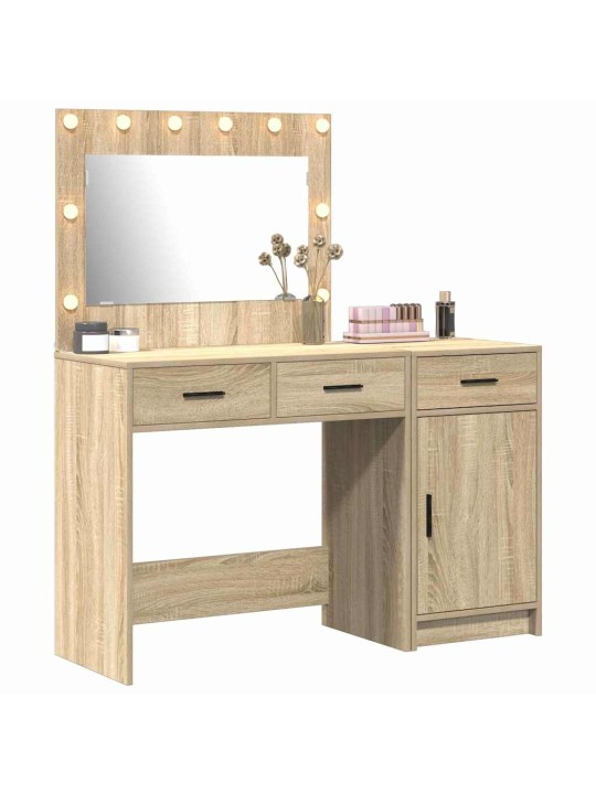 Tualettlaud sahtliga 2 tk pruun 40 x 41 x 75 cm tehispuit
