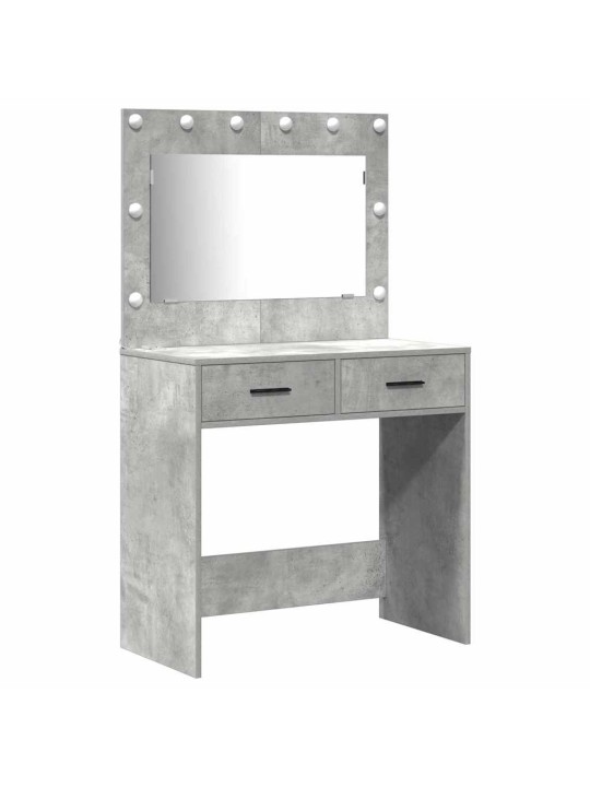 Tualettlaud sahtliga 2 tk hall 40 x 41 x 75 cm tehispuit