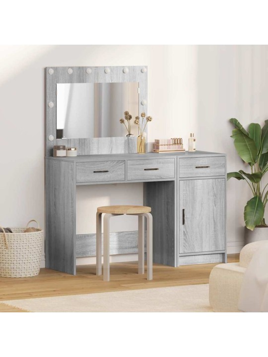 Tualettlaud sahtliga 2 tk hall 40 x 41 x 75 cm tehispuit