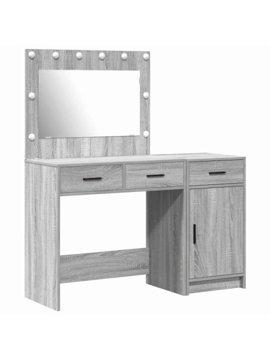 Tualettlaud sahtliga 2 tk hall 40 x 41 x 75 cm tehispuit