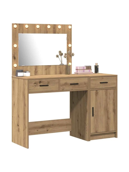 Tualettlaud sahtliga 2 tk pruun 40 x 41 x 75 cm tehispuit