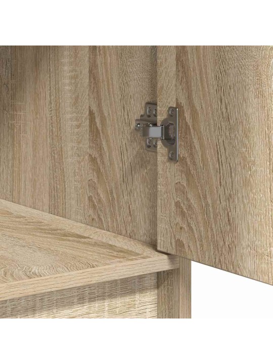 Tualettlaud sahtliga 3 tk pruun 40 x 41 x 75 cm tehispuit