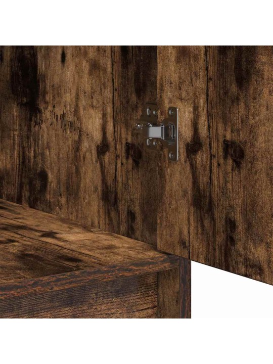 Tualettlaud sahtliga 3 tk pruun 40 x 41 x 75 cm tehispuit