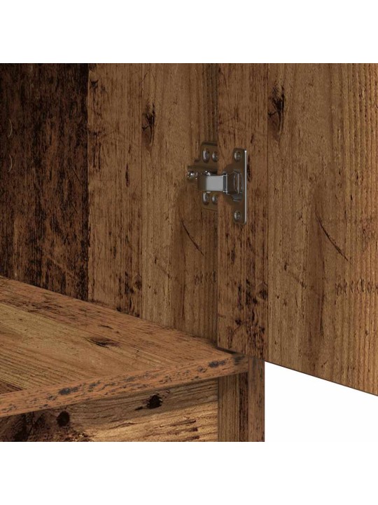 Tualettlaud sahtliga 3 tk pruun 40 x 41 x 75 cm tehispuit